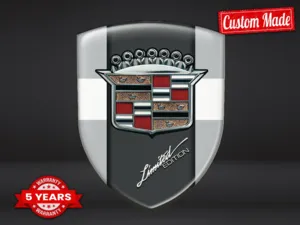 Cadillac Logo Auto Pro Stile Derapata Lusso Edizione